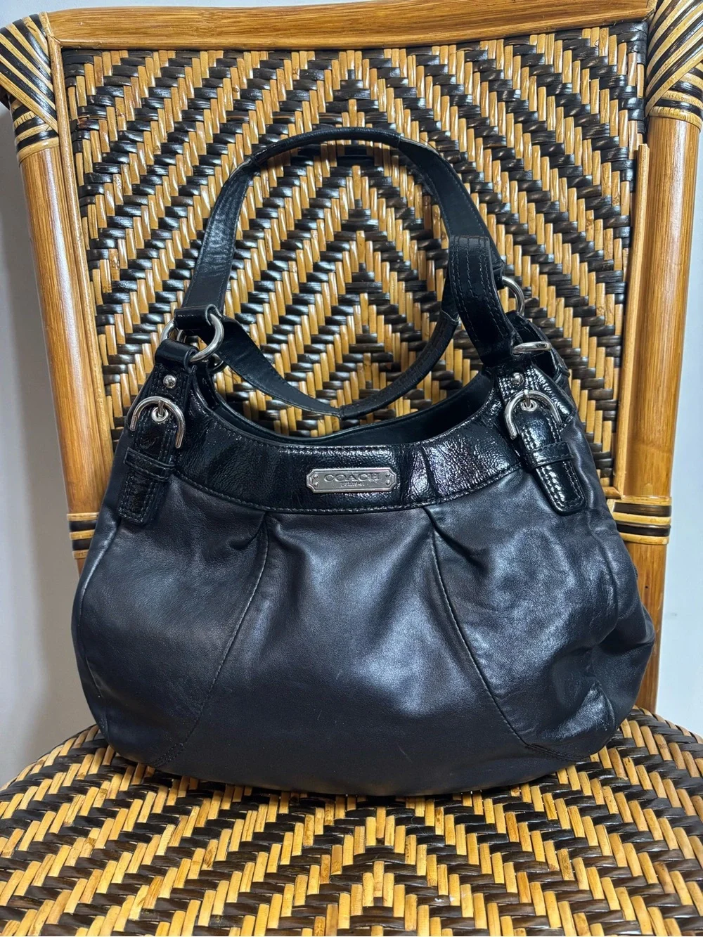 Coach SoHo F15493 Leather Shoulder Bag
